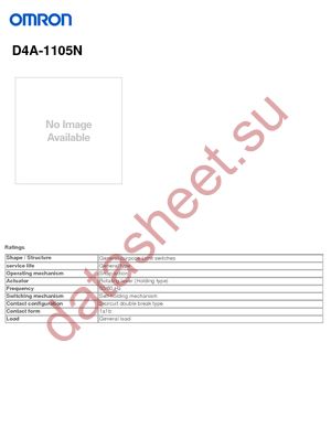 D4A-1105N datasheet  